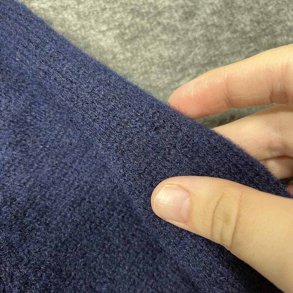 Vintage 1970s Izod Lacoste Sweater Mens Large Blue 100% Wool Long Sleeve - Picture 8 of 16
